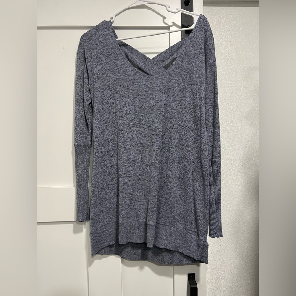 Bought at Dry Goods long sleeve cross back top